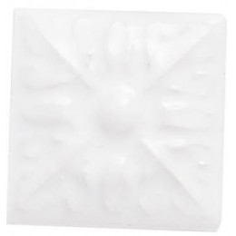 Studio Вставка Relieve Flor № 2 Snow Cap 3x3 см