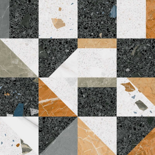 Stracciatella Stellato-r Multicolor 80x80 см