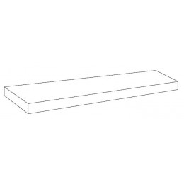 Victory White Scalino Angolare Sx 33x160