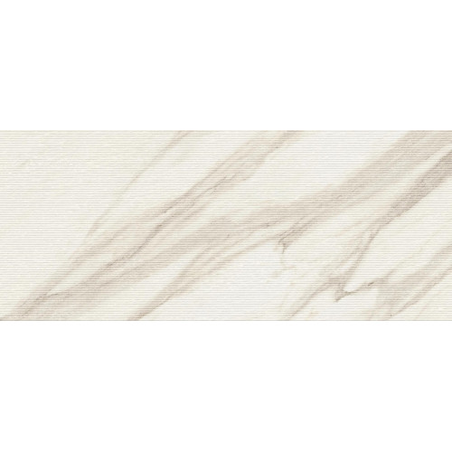 Плитка AQ3T Marvel 3D Reed Calacatta Bernini 50x120