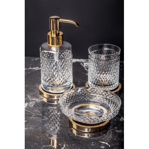 Мыльница ХРОМ Crystal Luxury Options 10204