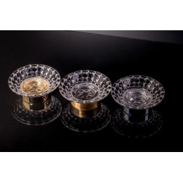Мыльница ХРОМ Crystal Luxury Options 10204