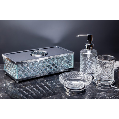 Салфетница ХРОМ Crystal Luxury Options 10231