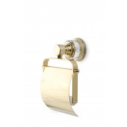 Держатель для туалетной бумаги с крышкой AURA Gold 10241-G