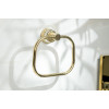 Полотенцедержатель кольцо AURA Gold 10245-G