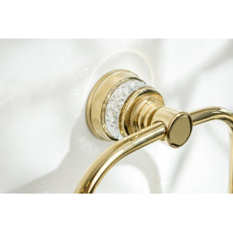 Полотенцедержатель кольцо AURA Gold 10245-G