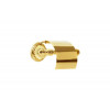 Держатель для туалетной бумаги с крышкой HERMITAGE GOLD 10350