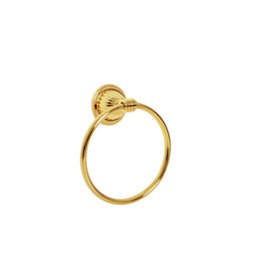Держатель для полотенца (кругл.) HERMITAGE GOLD 10354
