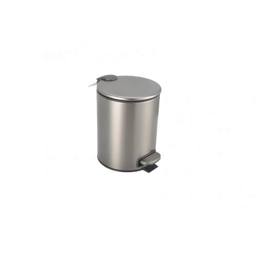 Ведро с педалью GUN METAL 10426-GM