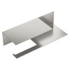 Держатель для туалетной бумаги c полкой Qubic Nickel Brush 10721-2-NB