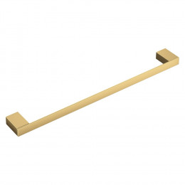 Полотенцедержатель длинный Qubic Matt Gold 10722-MG