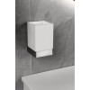 Стакан настенный Qubic Nickel Brush 10724-NB