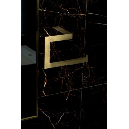 Полотенцедержатель кольцо Qubic Matt Gold 10725-MG