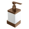 Диспенсер настенный Qubic Brushed Bronze 10727-BRB