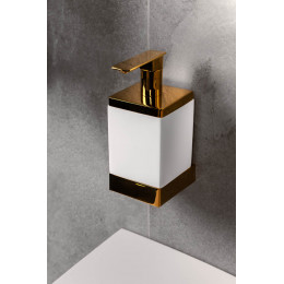 Диспенсер настенный Qubic Gold 10727-G