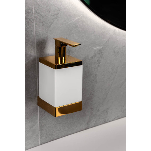 Диспенсер настенный Qubic Gold 10727-G