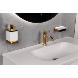 Диспенсер настенный Qubic Gold 10727-G