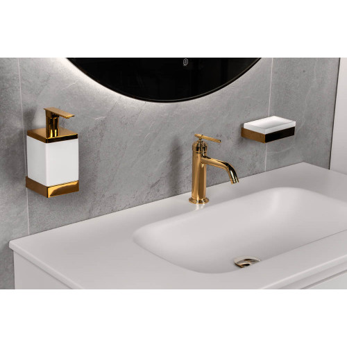 Диспенсер настенный Qubic Gold 10727-G