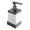 Диспенсер настенный Qubic Gun Metal 10727-GM