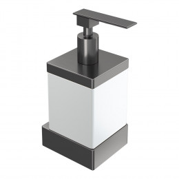 Диспенсер настенный Qubic Gun Metal 10727-GM