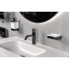 Диспенсер настенный Qubic Shine Gun Metal 10727-SGM