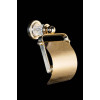 Держатель для туалетной бумаги с крышкой MURANO CRYSTAL_Комплект 10901-CRST-G
