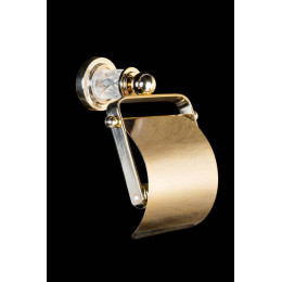 Держатель для туалетной бумаги с крышкой MURANO CRYSTAL_Комплект 10901-CRST-G