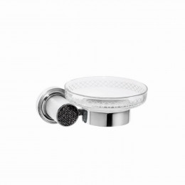 Мыльница настенная ROYALE CRISTAL BLACK ХРОМ 10923-CR-B