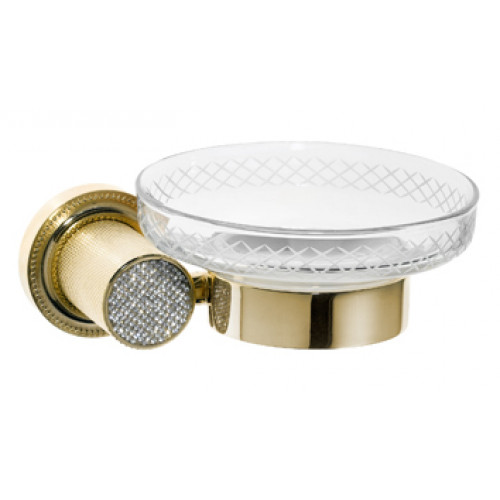 Мыльница настенная ROYALE CRISTAL GOLD 10923-G