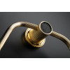 Полотенцедержатель кольцо ROYALE CRISTAL BLACK GOLD 10925-G-B