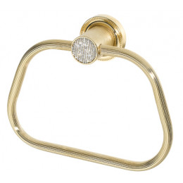 Полотенцедержатель кольцо ROYALE CRISTAL GOLD 10925-G