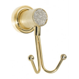 Крючок двойной ROYALE CRISTAL GOLD 10926-G