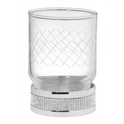 Настольный стакан ROYALE CRISTAL ХРОМ 10931-CR