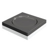 Мыльница квадратная Qubic Shine Gun Metal 10960-SGM