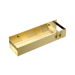 Полка подвесная + 2 крючка MATT GOLD 10965-MG
