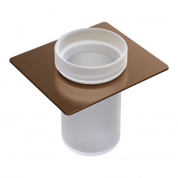 Стакан для полки Brushed Bronze/Брашированная бронза 10966-BRB-TUM