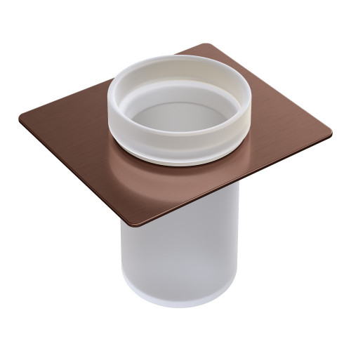 Стакан для полки Copper Brushed/Брашированная медь 10966-CB-TUM