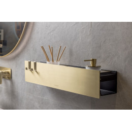 Стакан для полки Matt Gold/Матовое золото 10966-MG-TUM