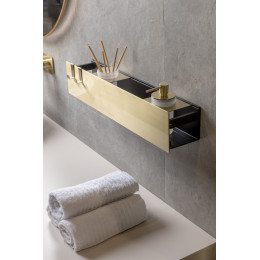Стакан для полки Matt Gold/Матовое золото 10966-MG-TUM