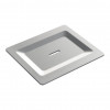 Мыльница для полки Nickel brushed 10966-NB-SOAP