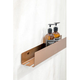 Полка подвесная 60см BRUSHED BRONZE 10967-BRB