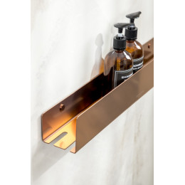 Полка подвесная 60см COPPER BRUSHED 10967-CB