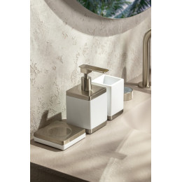 Диспенсер настольный Qubic Nickel Brush 10969-NB