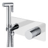 Смеситель гигиенический STICK WHITE DIAMOND CHROME 127-WCR