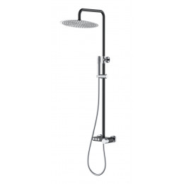 Стойка для душа STICK BLACK DIAMOND CHROME 128-BCR