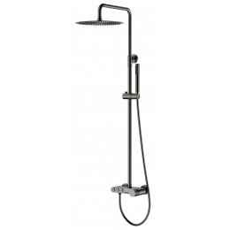 Стойка для душа STICK Gun Metal c ручкой TOUCH 128-GM.2