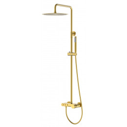Стойка для душа STICK Matt Gold c ручкой TOUCH 128-MG.2