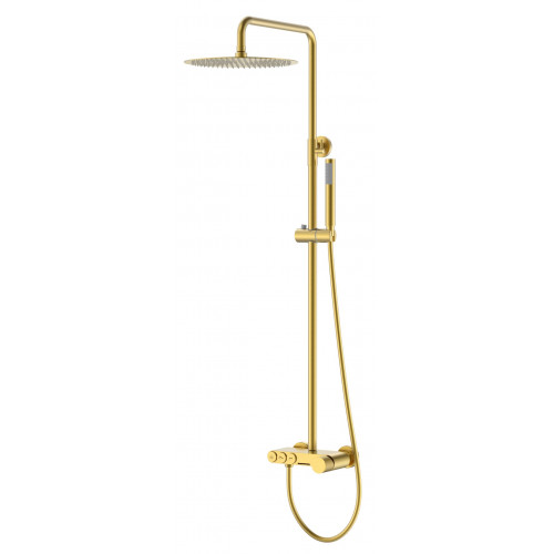 Стойка для душа STICK Matt Gold c ручкой TOUCH 128-MG.2