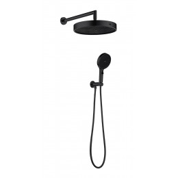 Лейка ручная+верхняя+выпуск+шланг CELL SHINE GUN METAL 427-SGM
