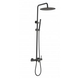 Стойка для душа со смесителем UNO Shine Gun Metall 468-SGM